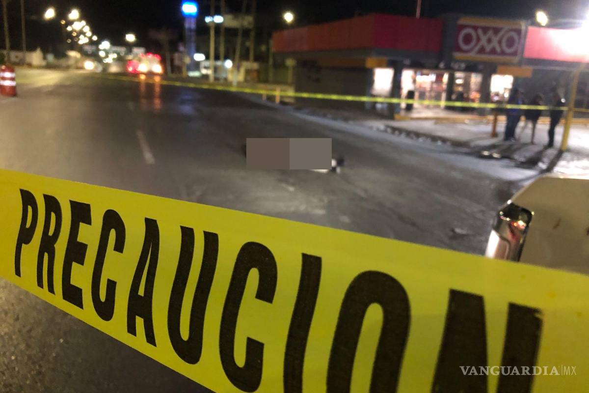 Hombre muere arrollado en el bulevar Nazario O. Garza de Saltillo al intentar cruzarlo sin precaución