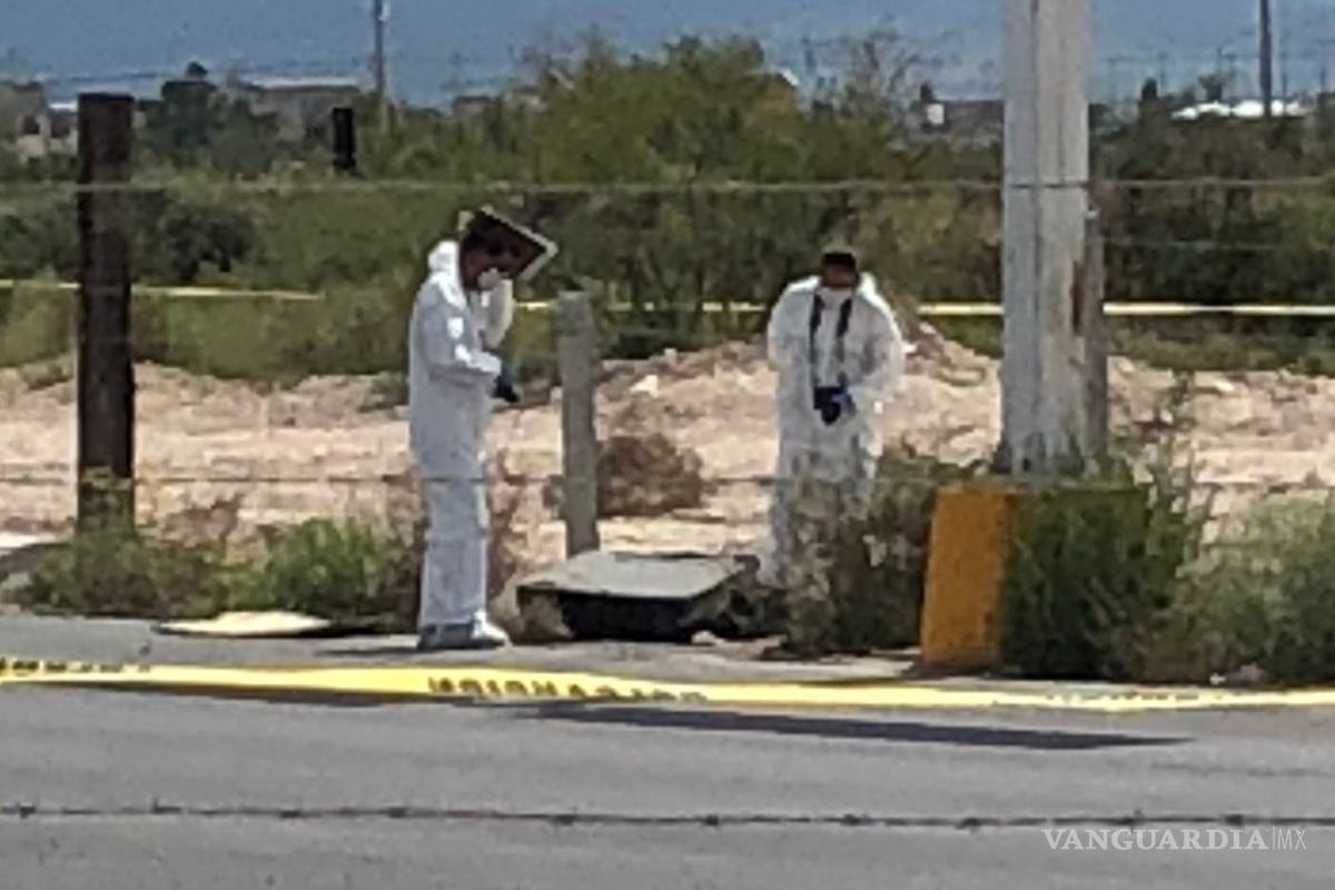 $!Abandonan cuerpo desmembrado de una mujer en maleta, en Ramos Arizpe