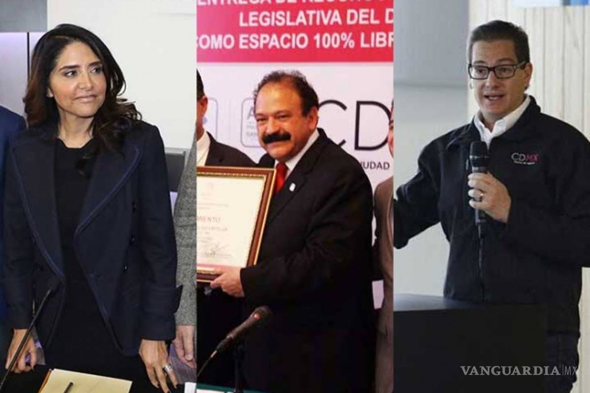 En PRD capitalino apartan registro Barrales, Ahued y Chertorivski