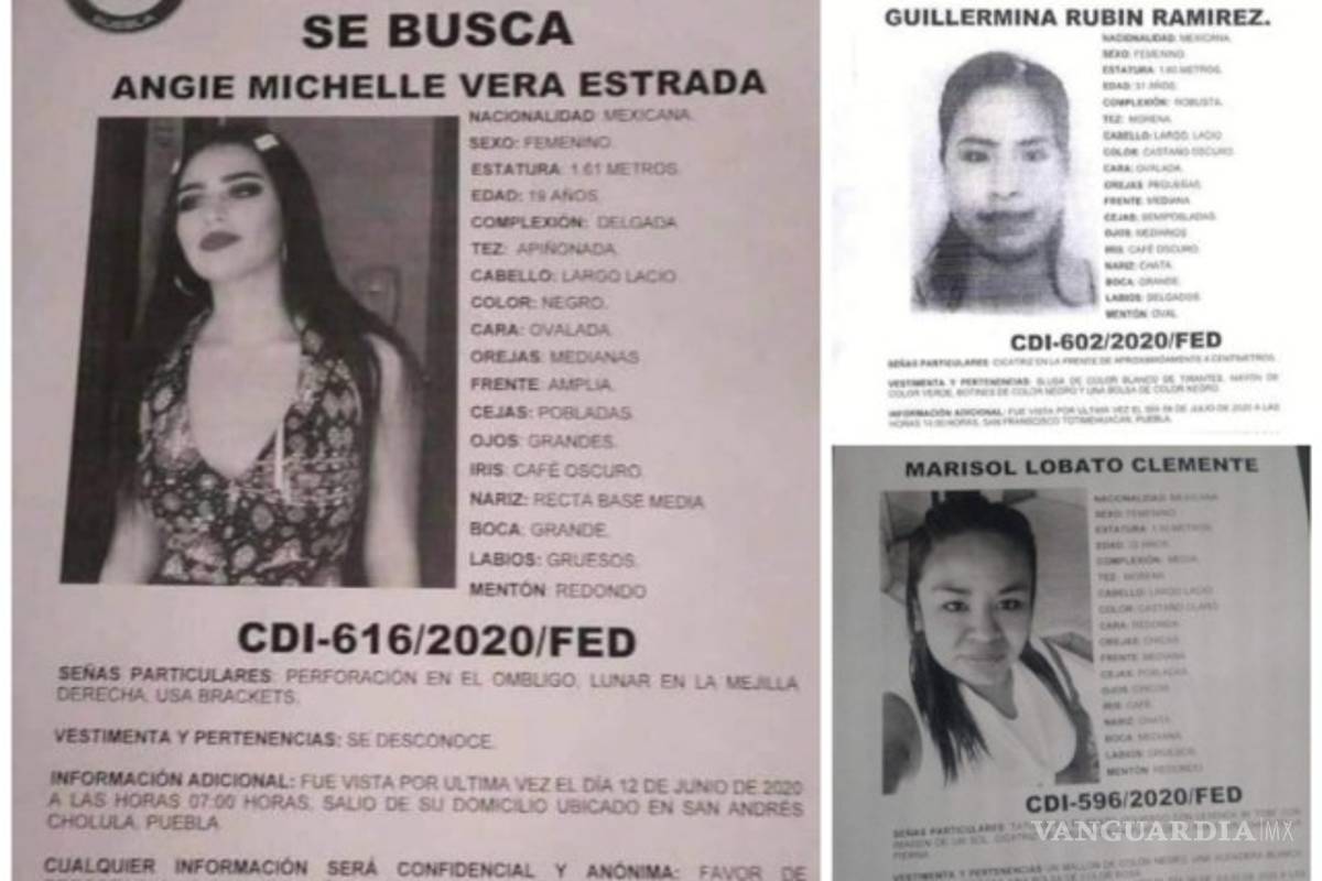 En días, tres mujeres desaparecidas halladas muertas en Puebla; una fue desmembrada
