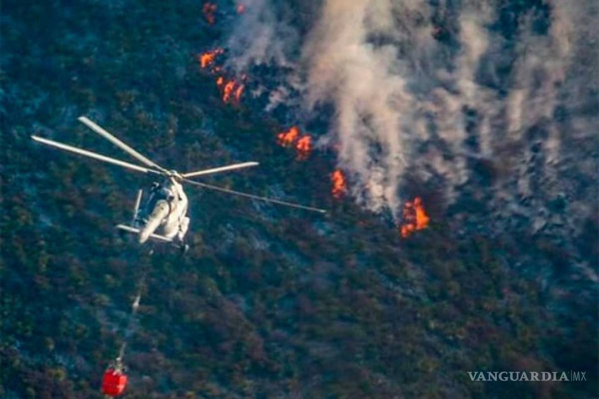 $!Controlado al 60% incendio en ‘La Pinalosa’ de la sierra de Arteaga