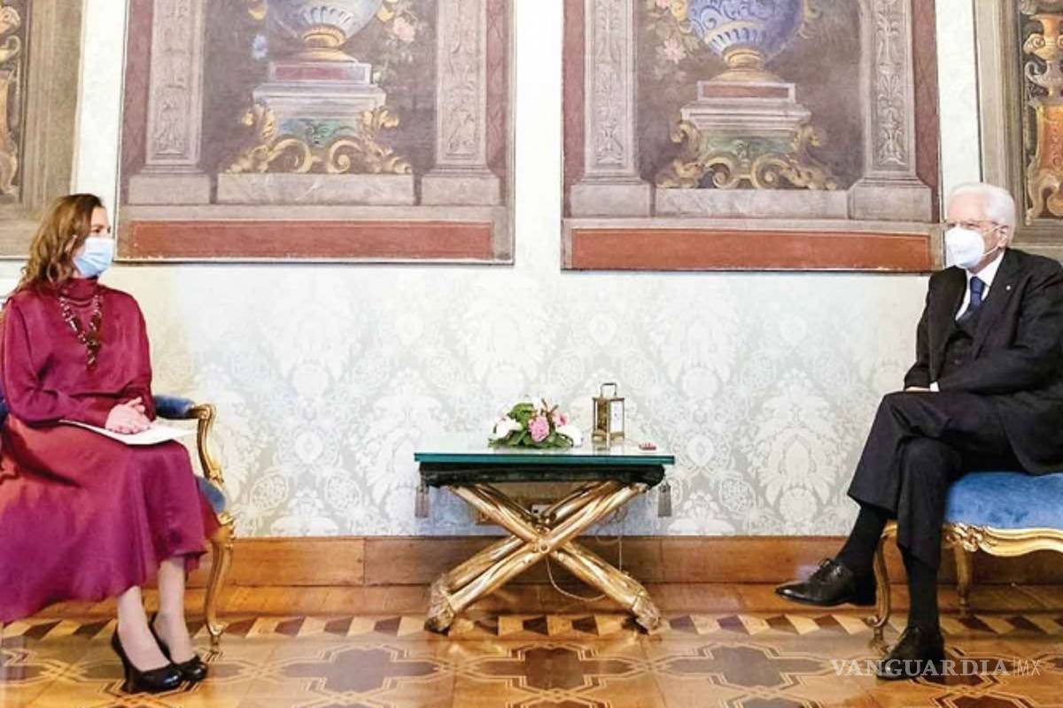 Beatriz Gutiérrez refuerza lazos con Italia y establece cooperación cultural