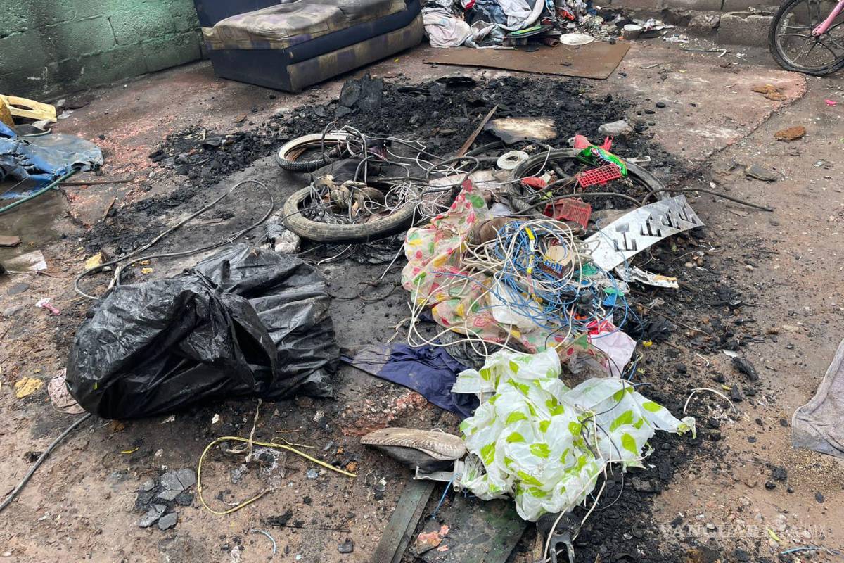 Torreón: Reportan quema de materiales y atrapan a hombre con droga