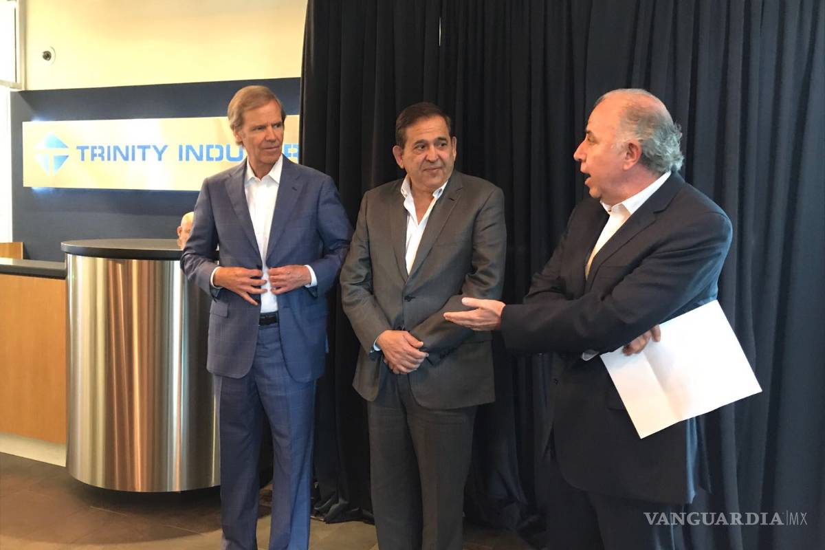 Trinity Industries inaugura en Dallas escultura donada por AHMSA