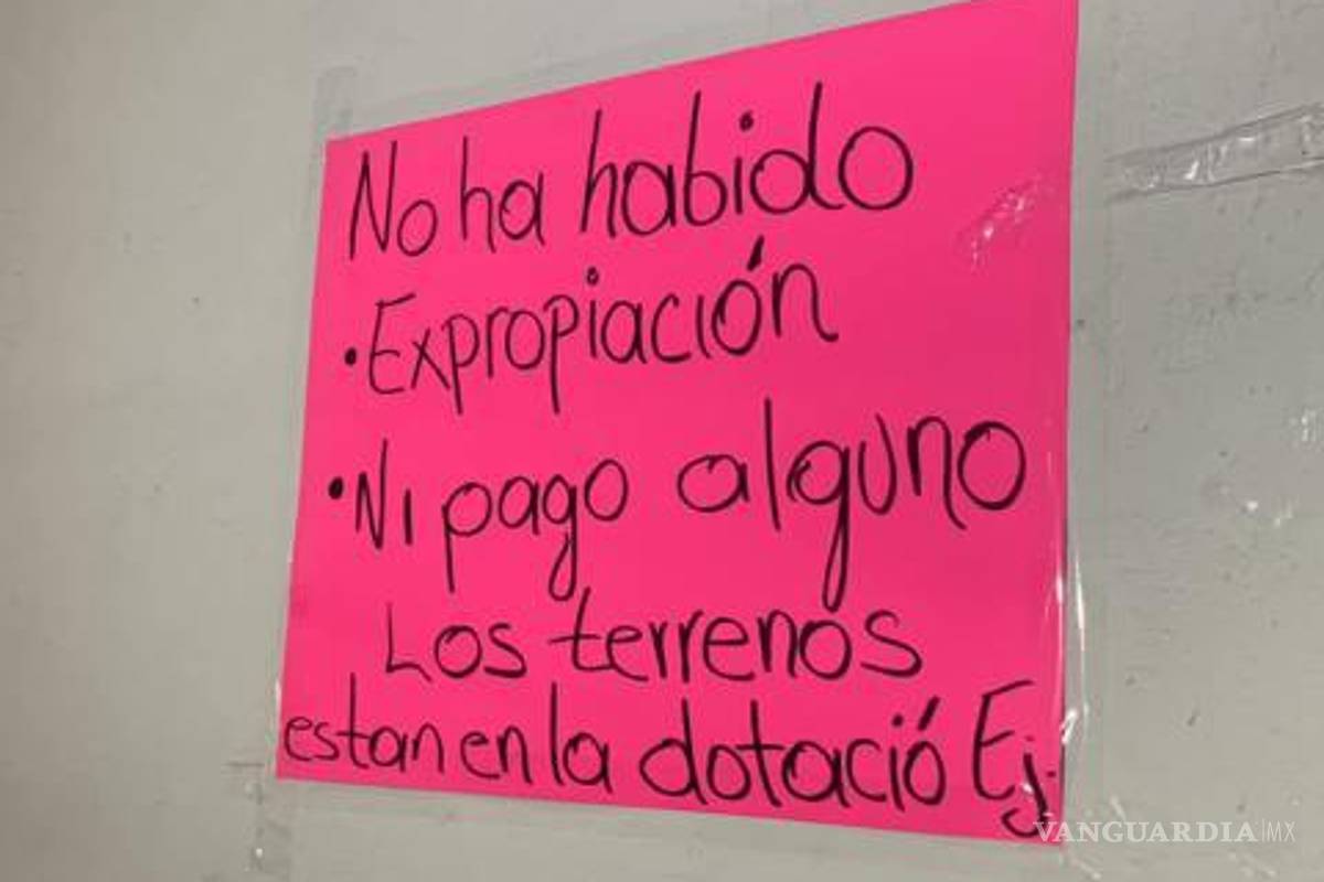 Reclaman ejidatarios de San Agustín terrenos de escuelas