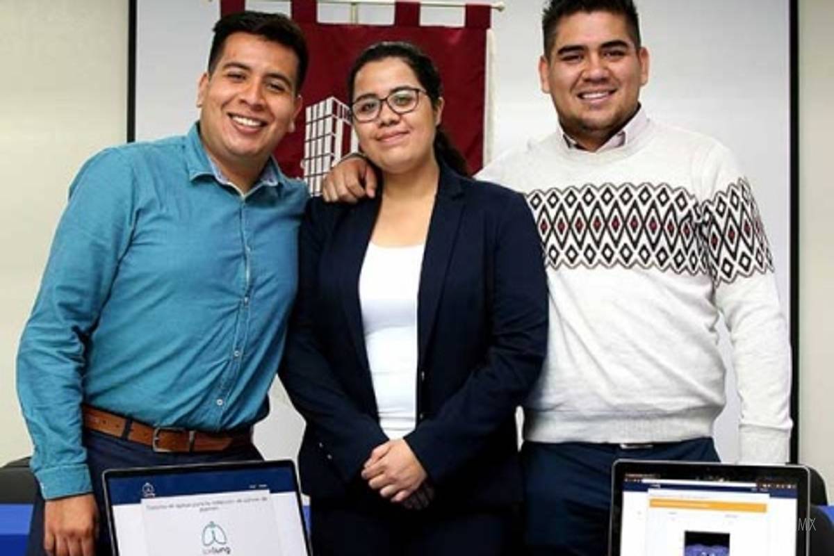 Estudiantes del IPN crean sistema para detectar cáncer de pulmón