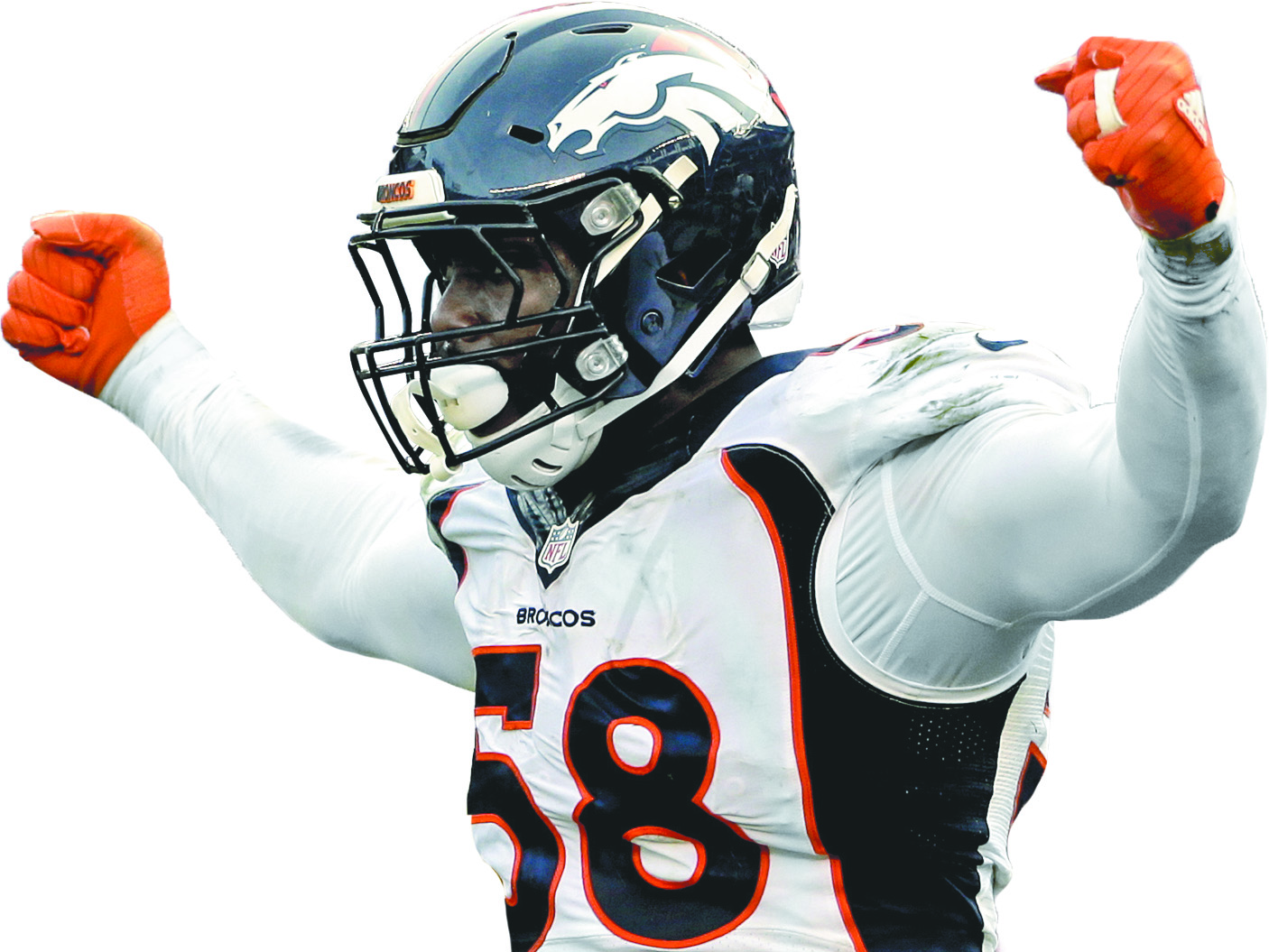 Von Miller supera el coronavirus en dos semanas
