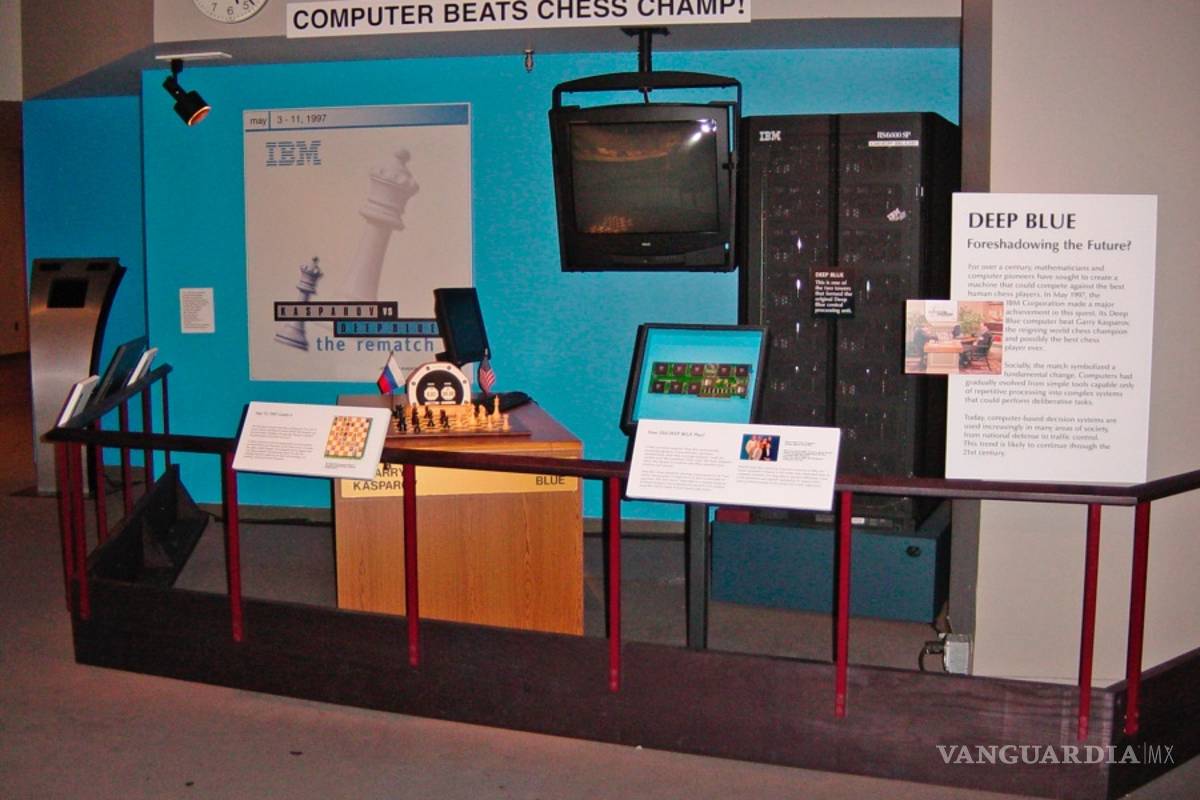 $!25 años de la histórica partida de ajedrez entre la computadora Deep Blue y Garri Kaspárov