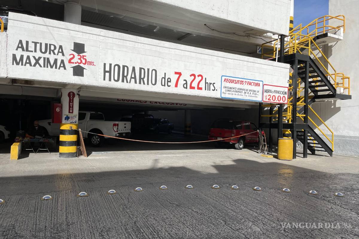 Ofrecen en mil pesos pensión para autos, sin seguro por daños en Centro Histórico de Saltillo