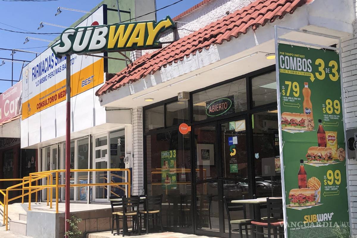 Cambiarán imagen de Subway en la región; invertirán 4 mdp