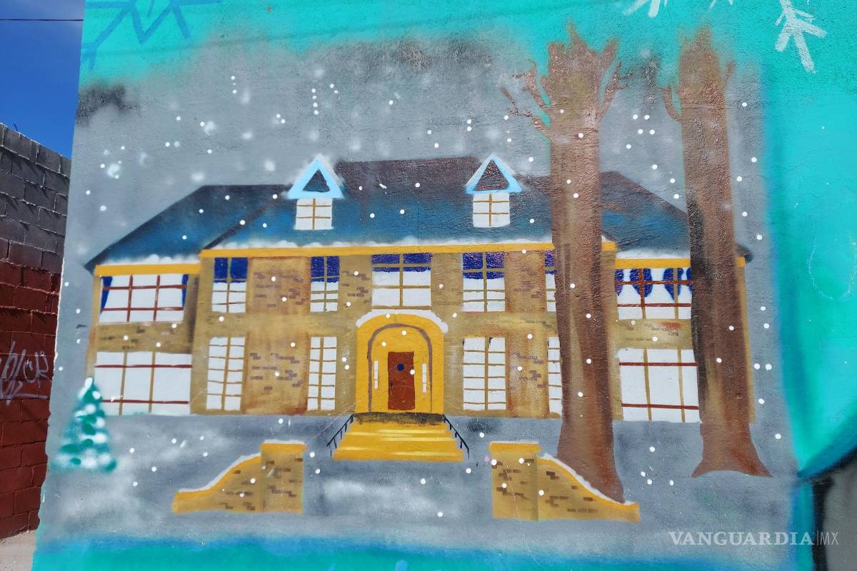 ‘Mi pobre angelito’ tiene su mural en una calle de Saltillo