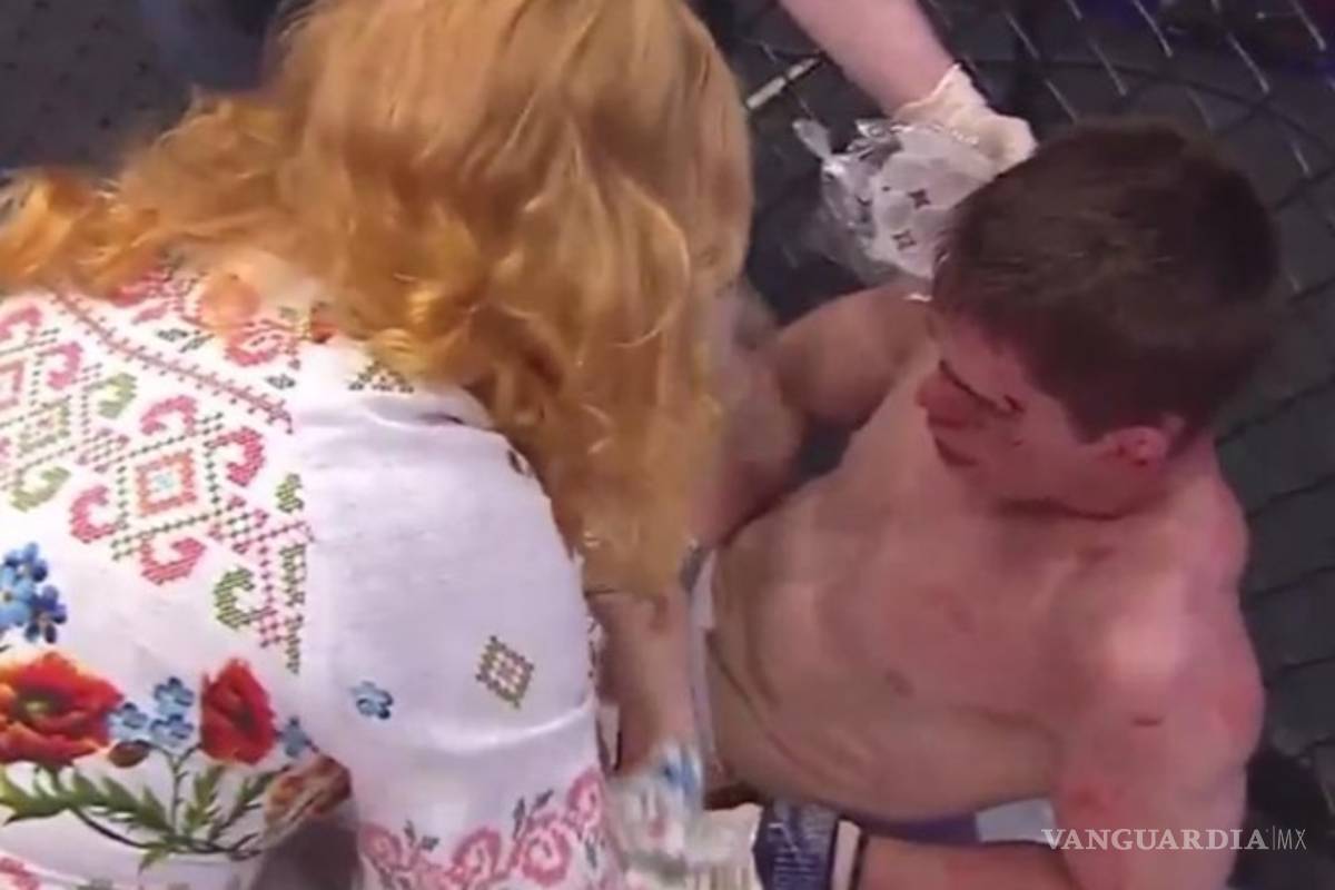 Sufre nocaut y madre lo cachetea para reanimarlo