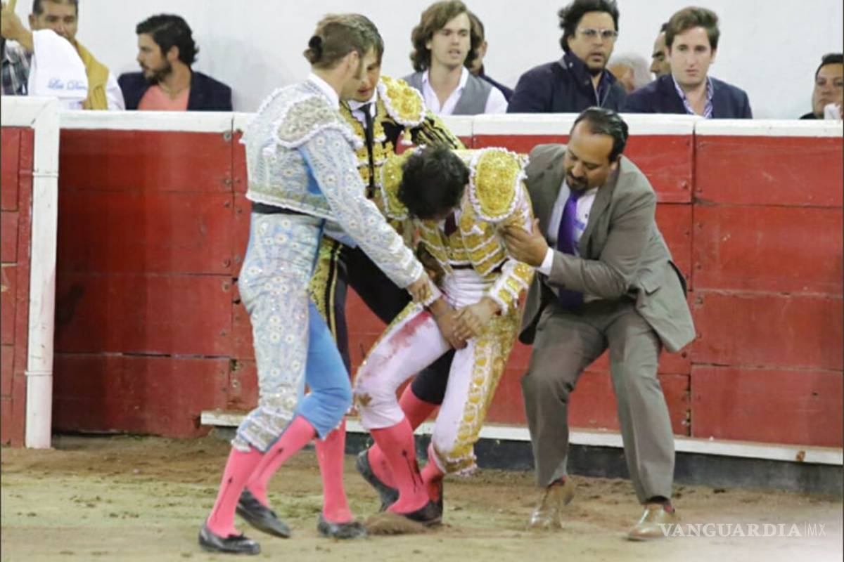 Torero sufre brutal cornada en el escroto