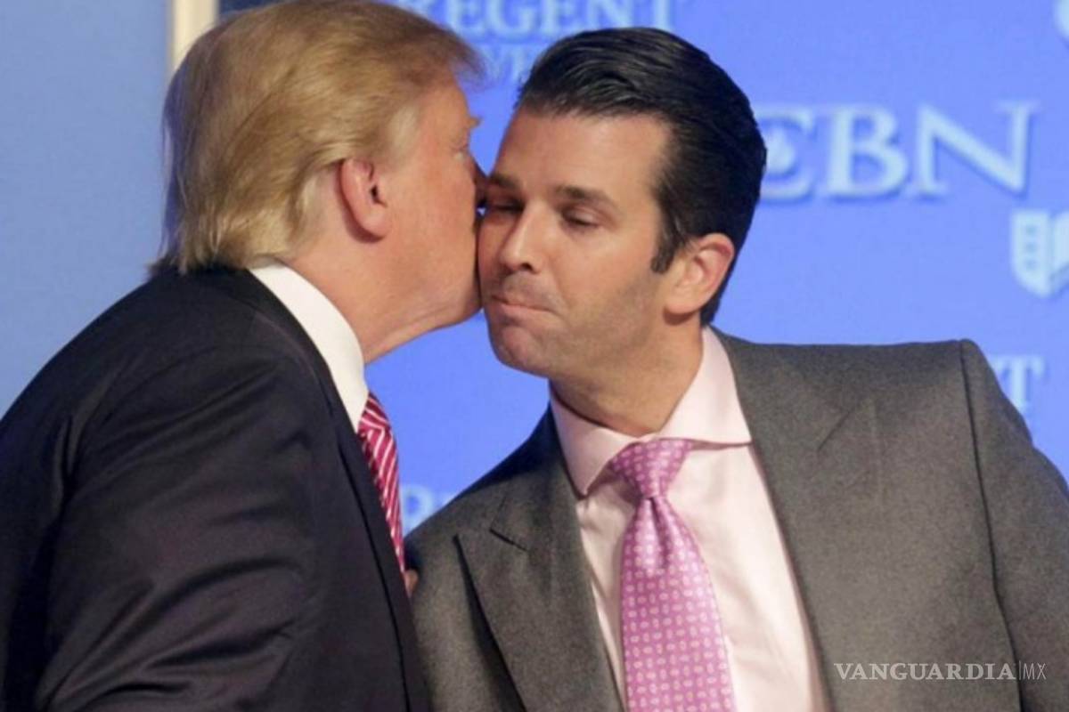 Hijo de Trump compara muro fronterizo con valla de zoológico