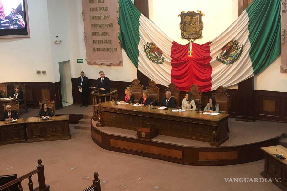 Diputados de oposición en Coahuila resaltan deuda e impunidad en primer informe de Miguel Riquelme
