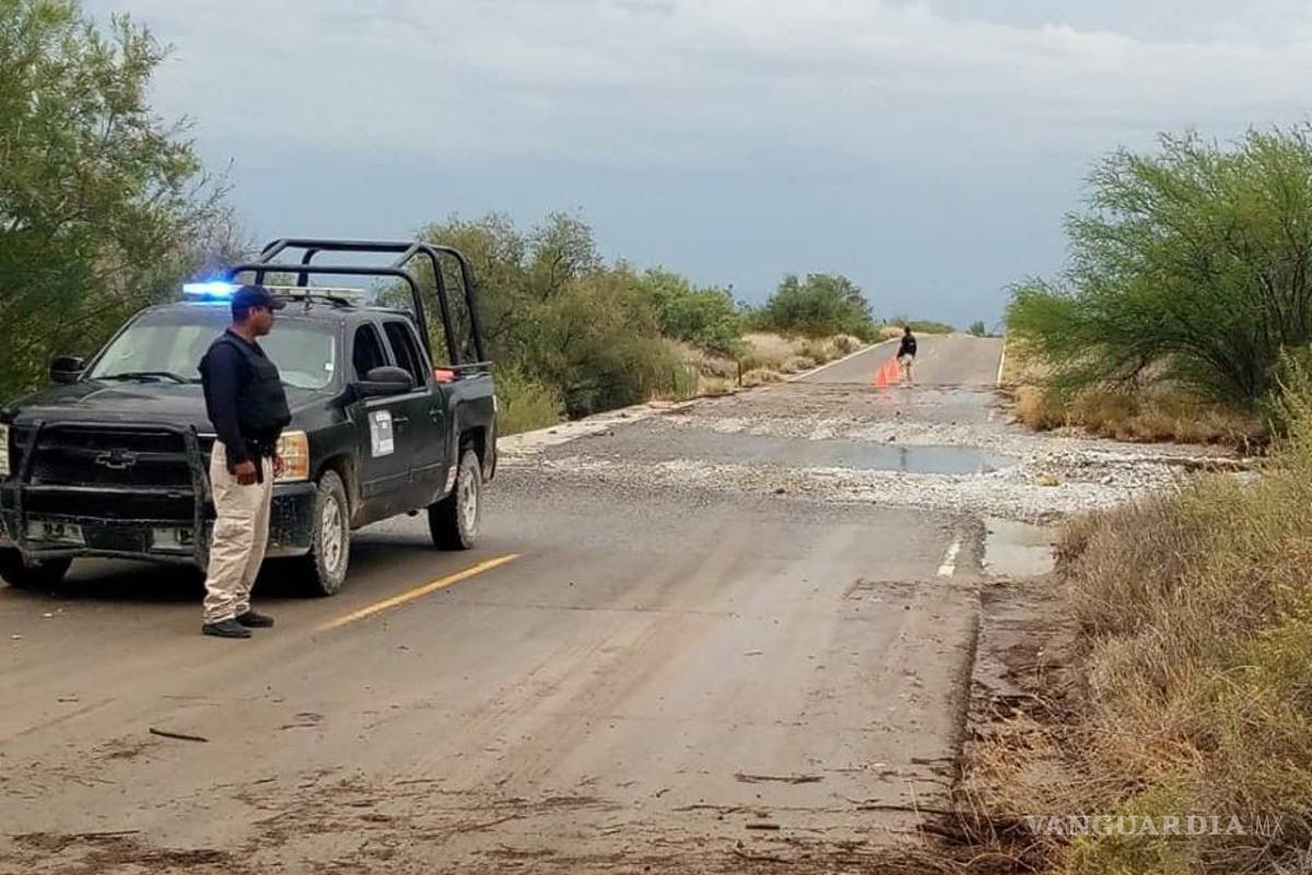 Lluvia provoca daños en hogares de Ocampo y Cuatro Ciénegas