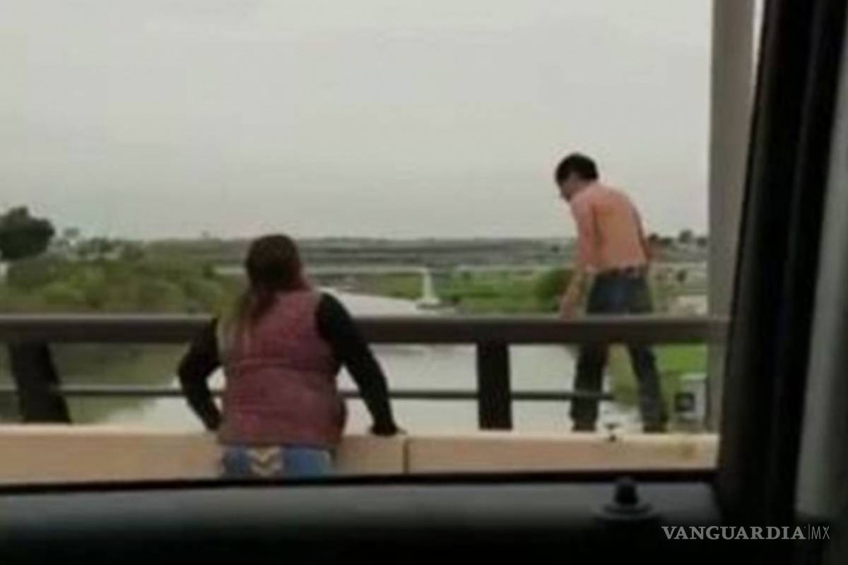 Deportado se lanza de puente en Nuevo Laredo