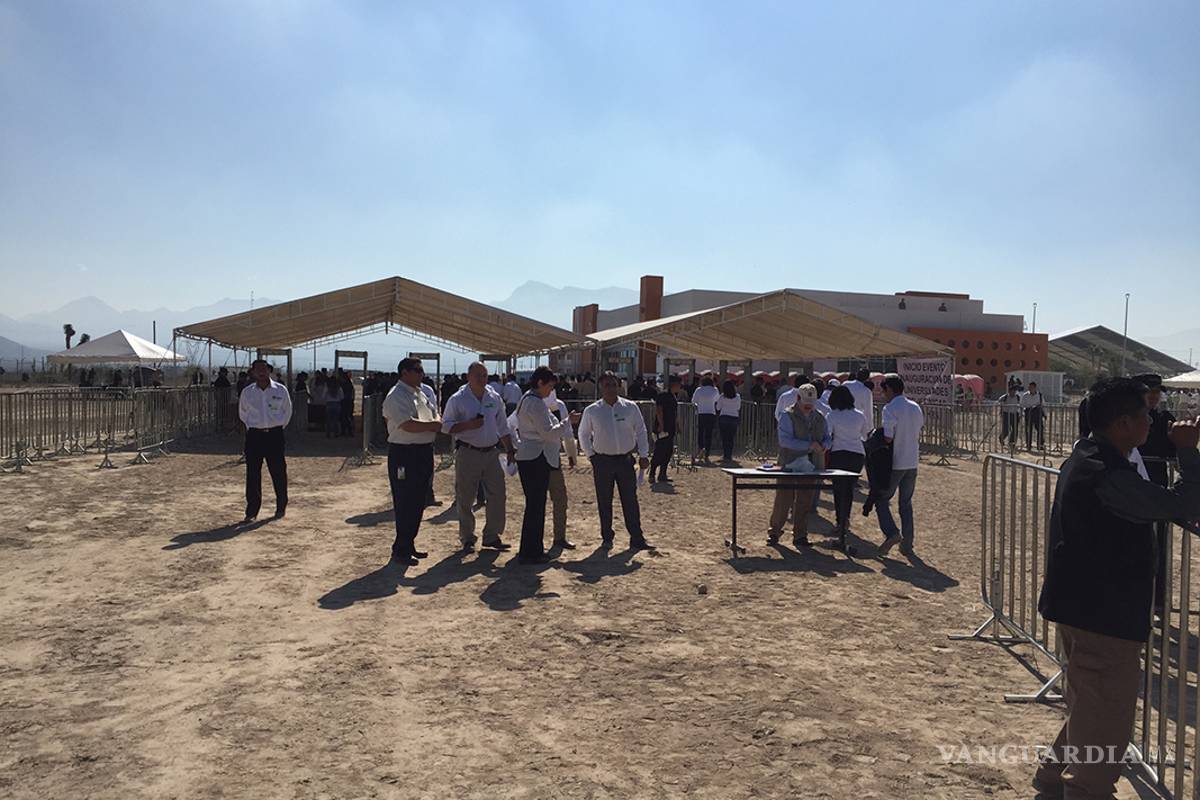 Blindan Ramos Arizpe por visita de Peña Nieto