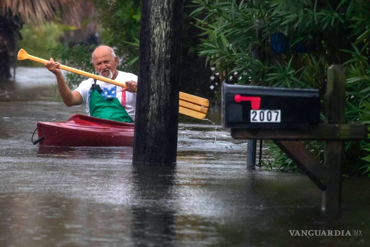 Tormenta Beta ahoga las calles de Houston y Galveston después de tocar tierra