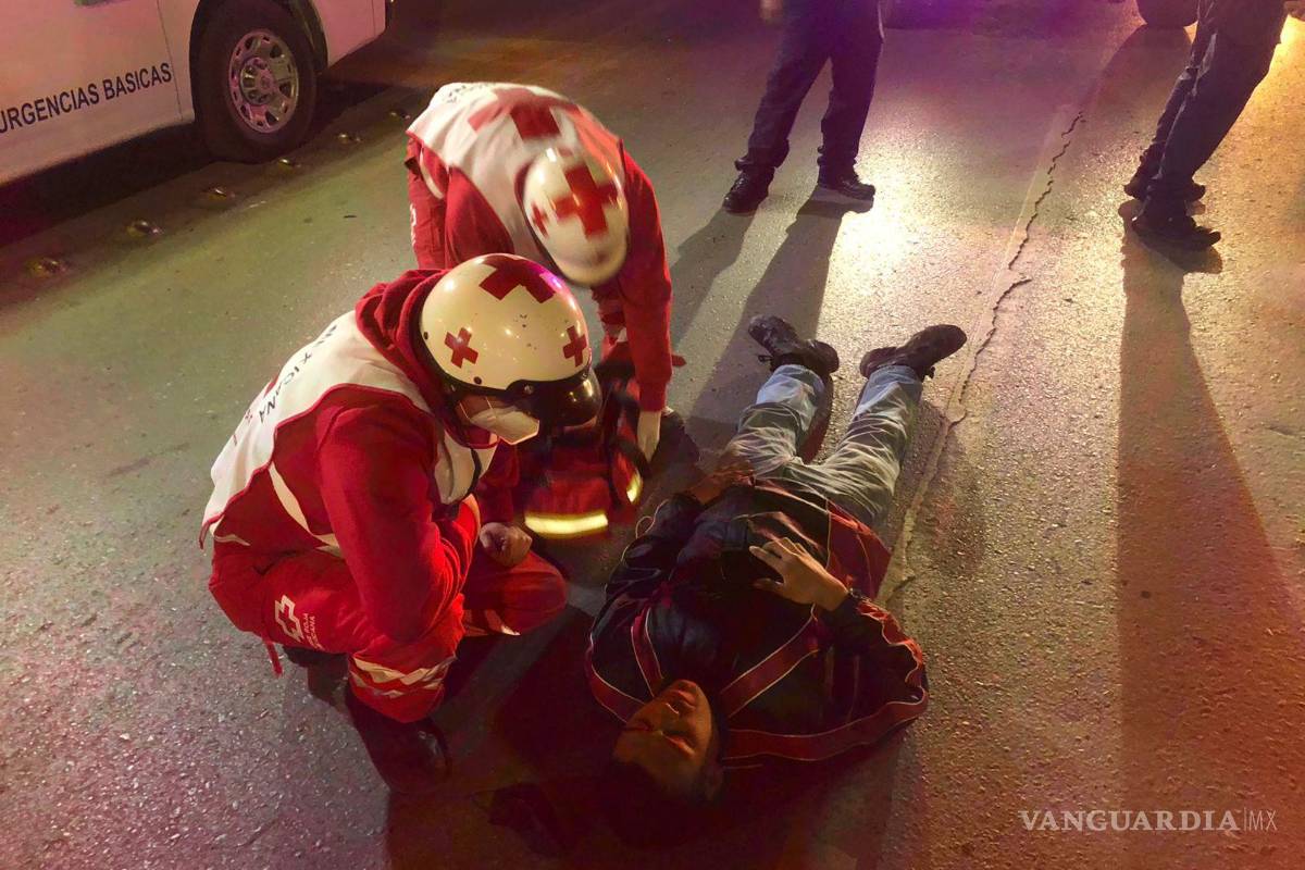 Arrollan a motociclista en el V. Carranza de Saltillo y se dan a la fuga