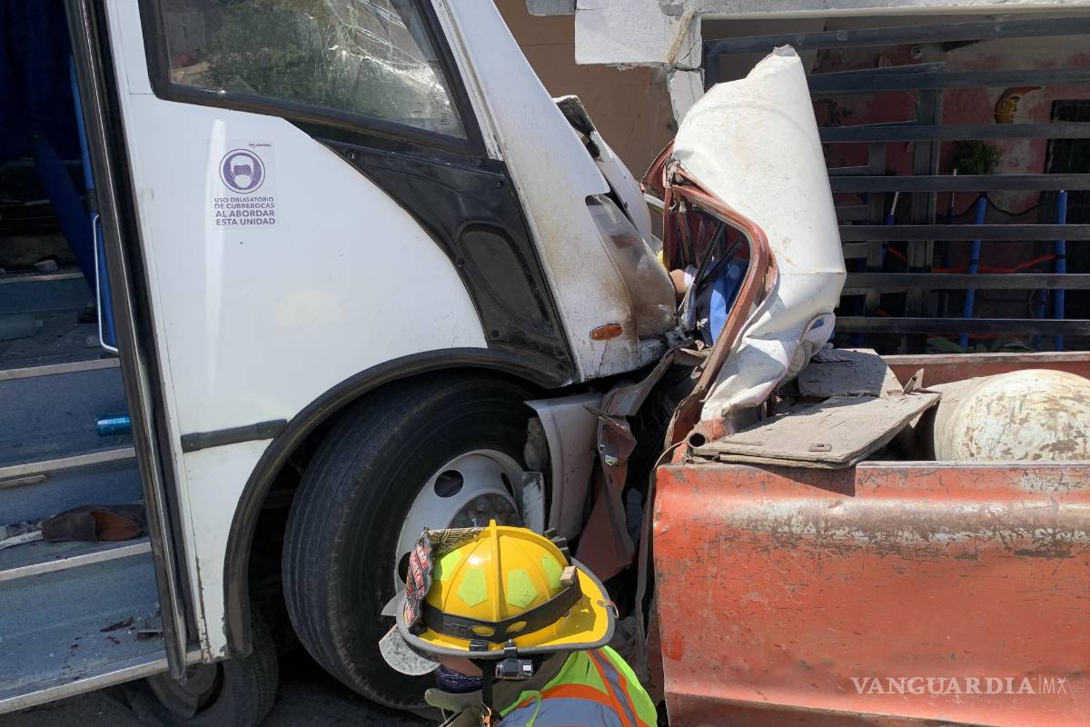 Saltillo: Operador en estado de ebriedad, de DM Control acaba con la vida de conductor en accidente