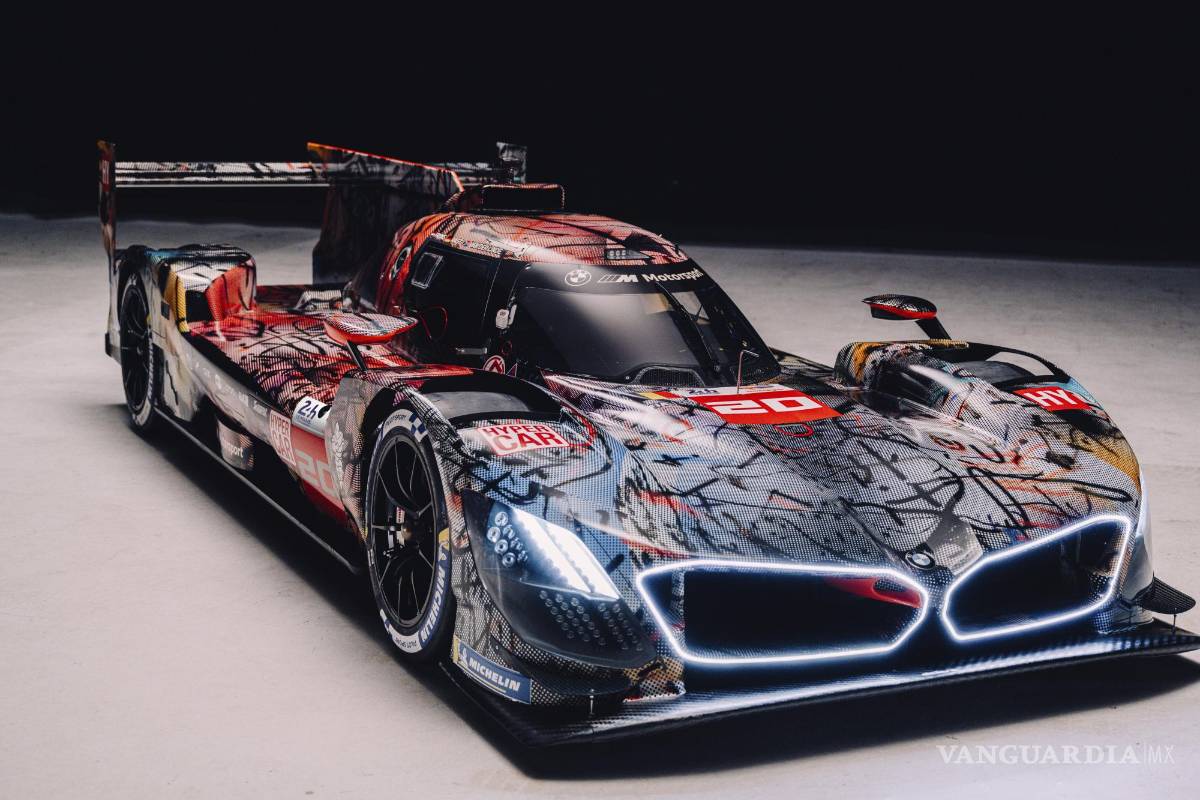 El BMW M Hybrid V8 Art Car, diseñado por Mehretu, a las 24 Horas de Le Mans