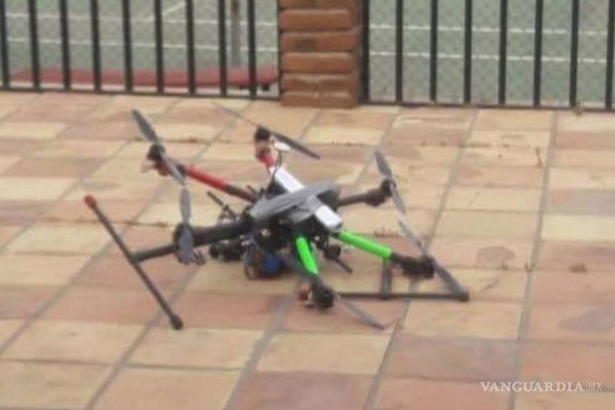 Atacan casa de secretario de seguridad de Baja California... ¡con un dron con granadas!