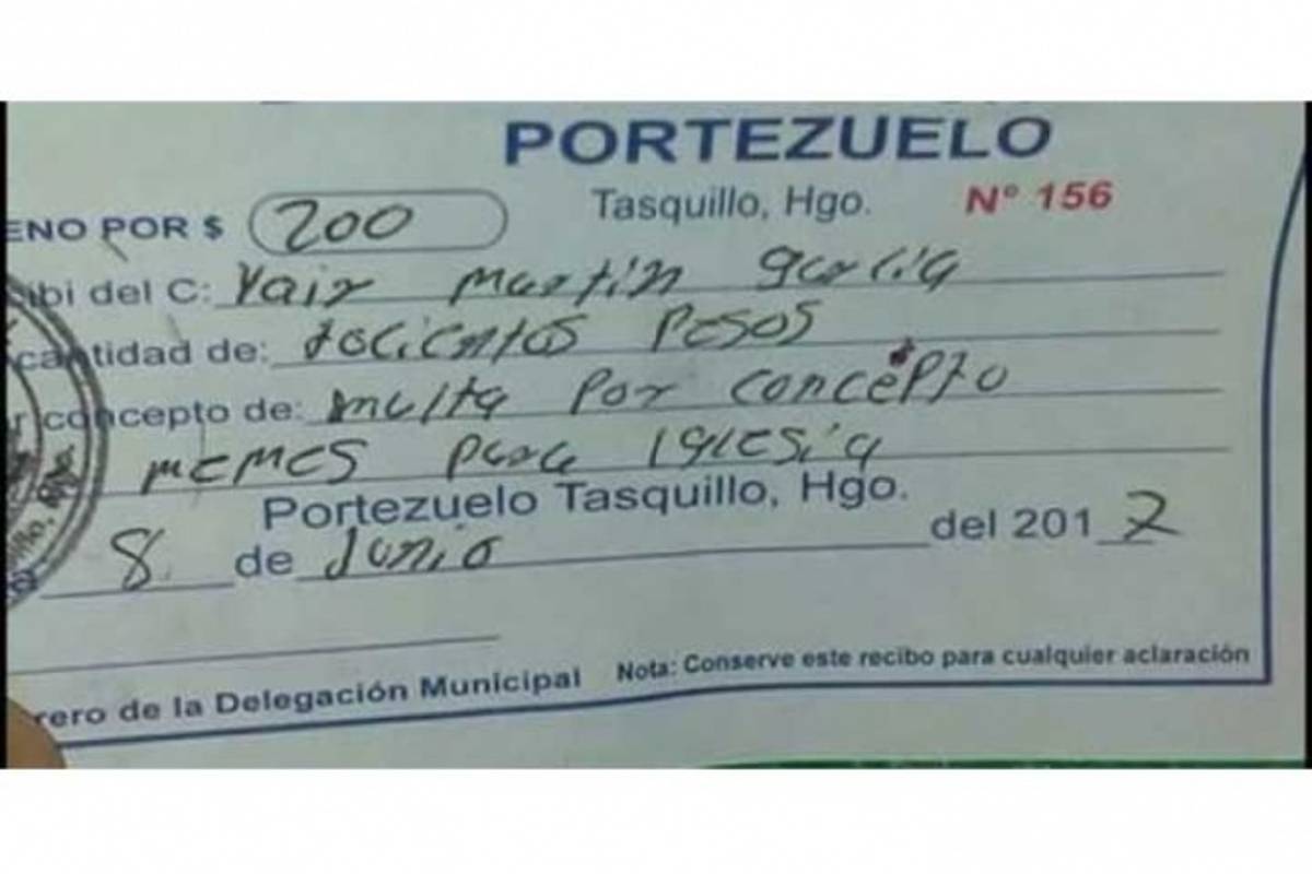 Multan a joven por hacer memes de iglesia en poblado indígena