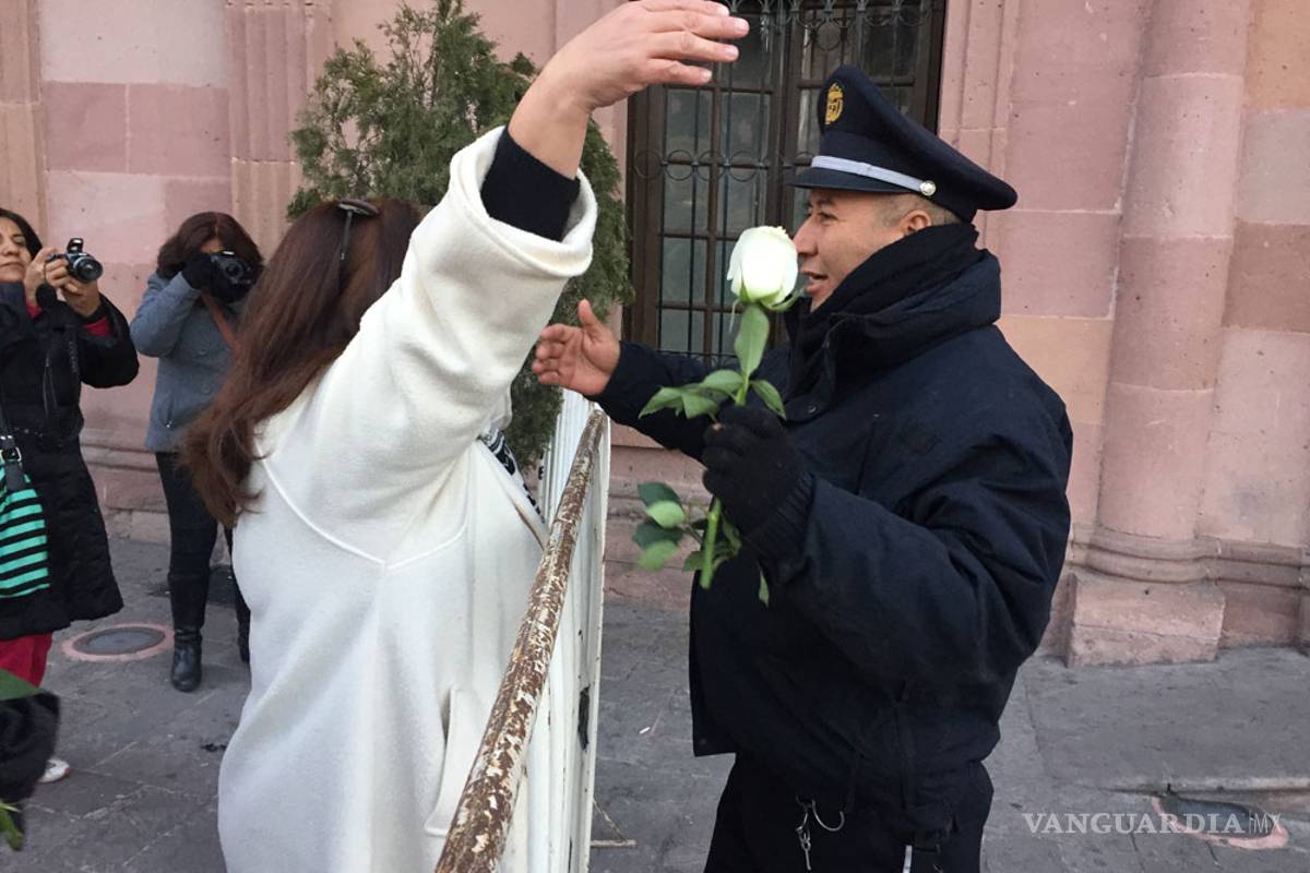 Se manifiestan pacíficamente contra el ¨gasolinazo¨ en Saltillo