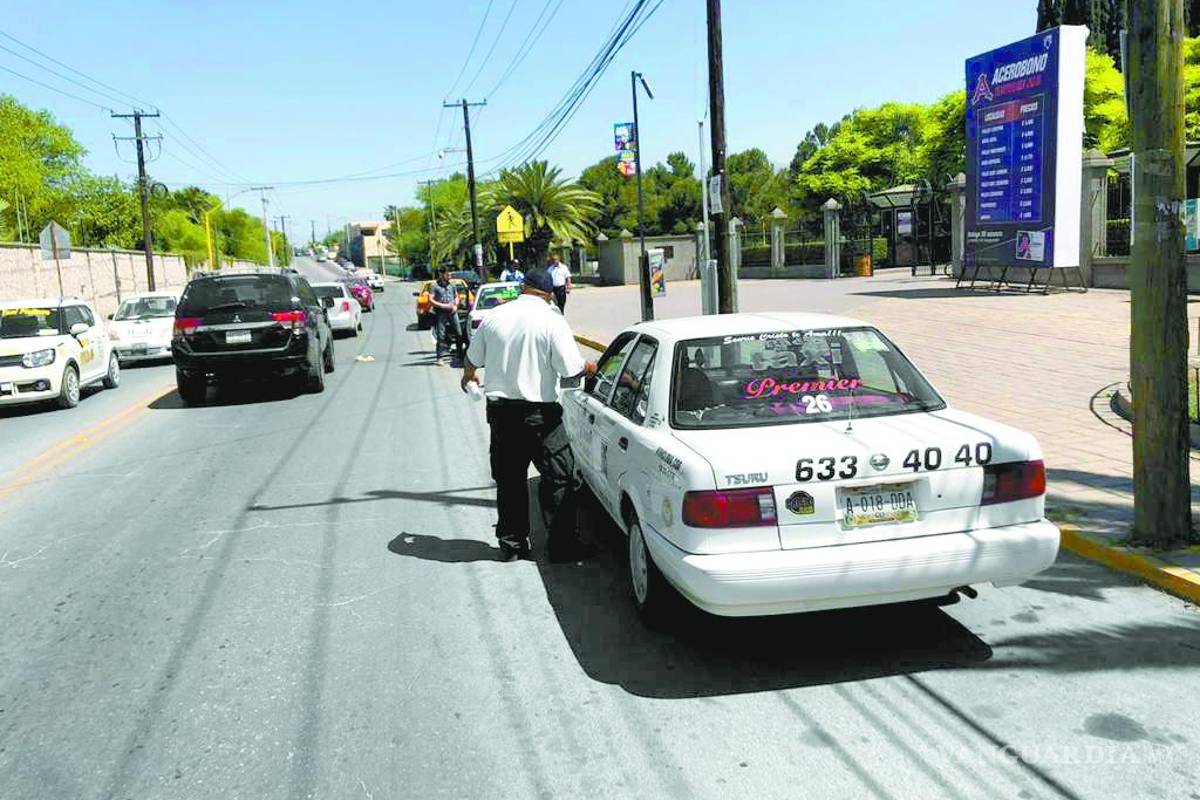 Se modernizan taxis para competir a Uber e InDriver en Monclova