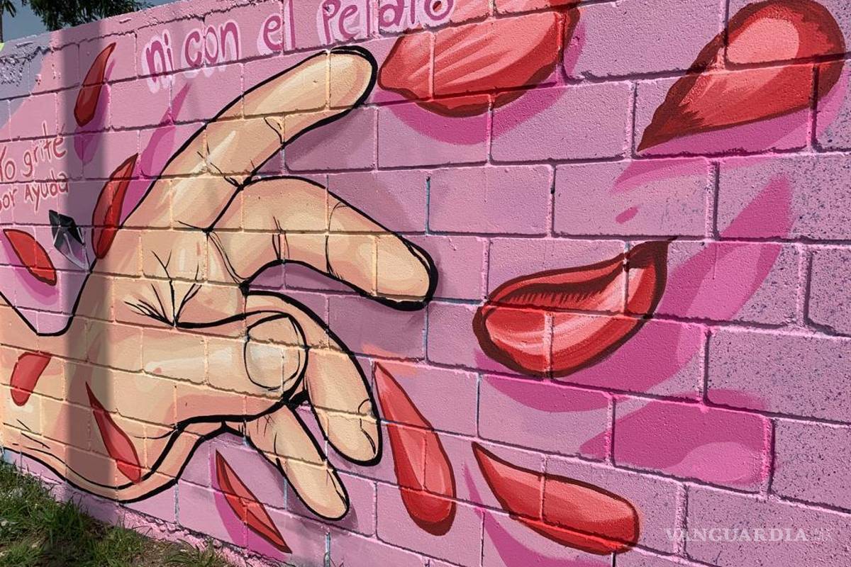 Casos de desapariciones en Nuevo León inspiran un mural