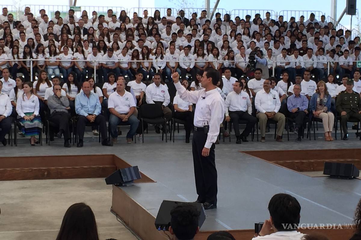 Se paraliza Saltillo y Ramos por visita de Peña Nieto