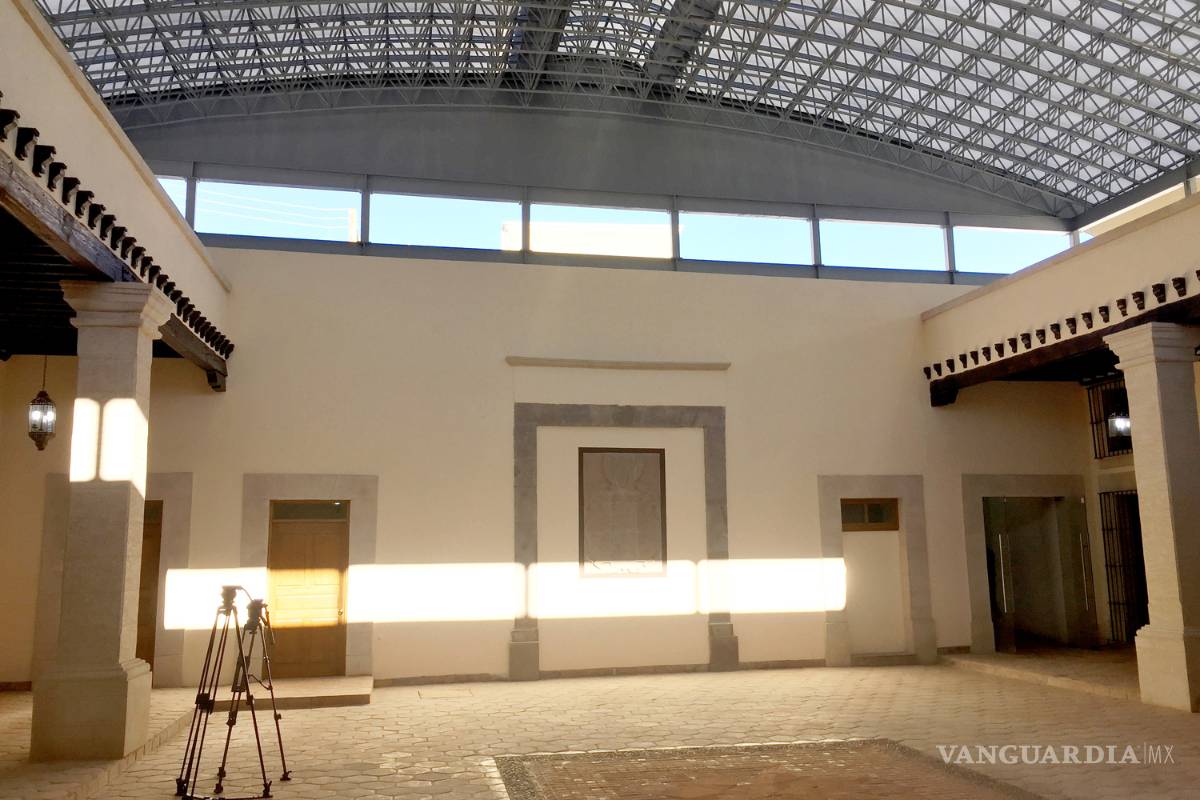 Rehabilitación del Centro Cultural Vito Alessio Robles de Saltillo tardará otros cinco meses