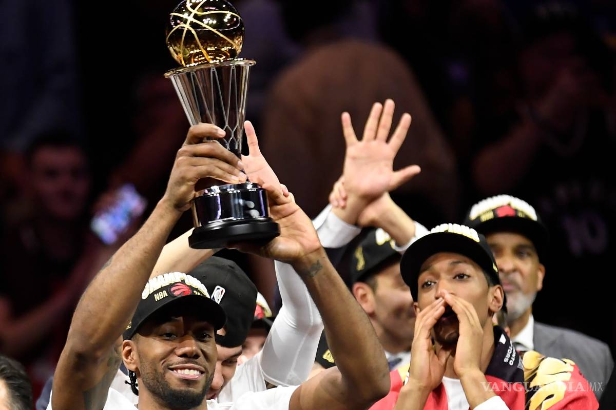 Kawhi Leonard es el MVP en las Finales de la NBA