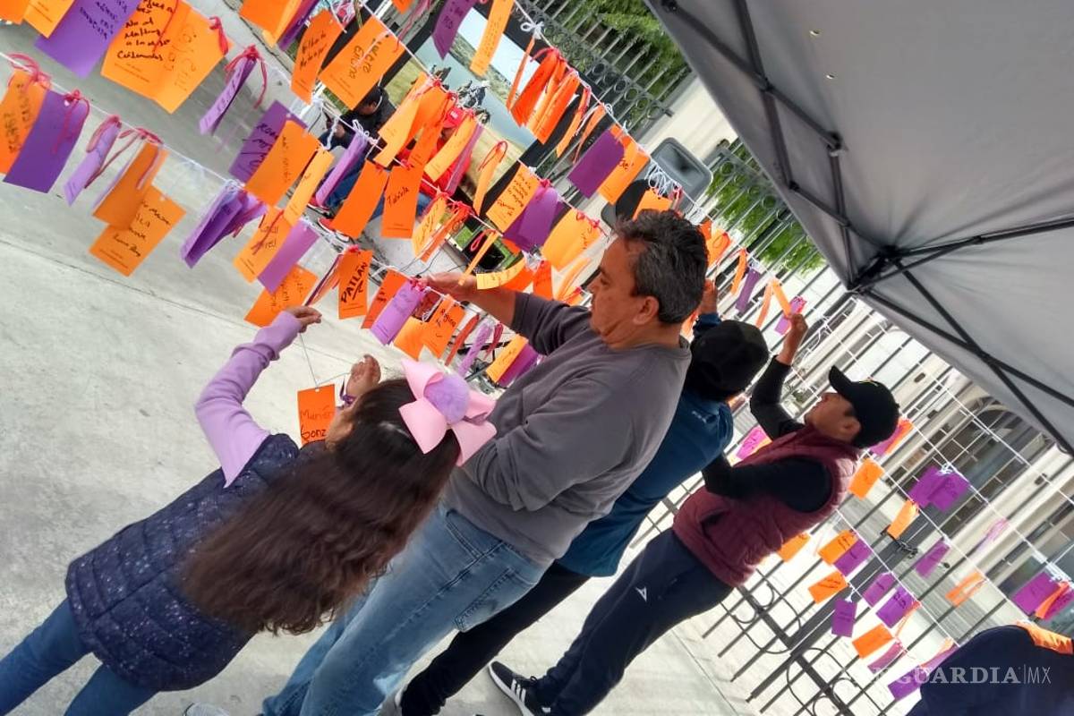 Apoyan salillenses lucha contra la violencia de género