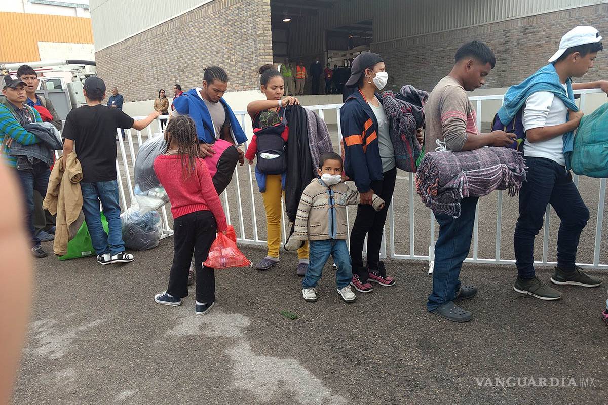 Piden a migrantes respeto y orden, pero que también ayuden en tareas de limpieza en Piedras Negras