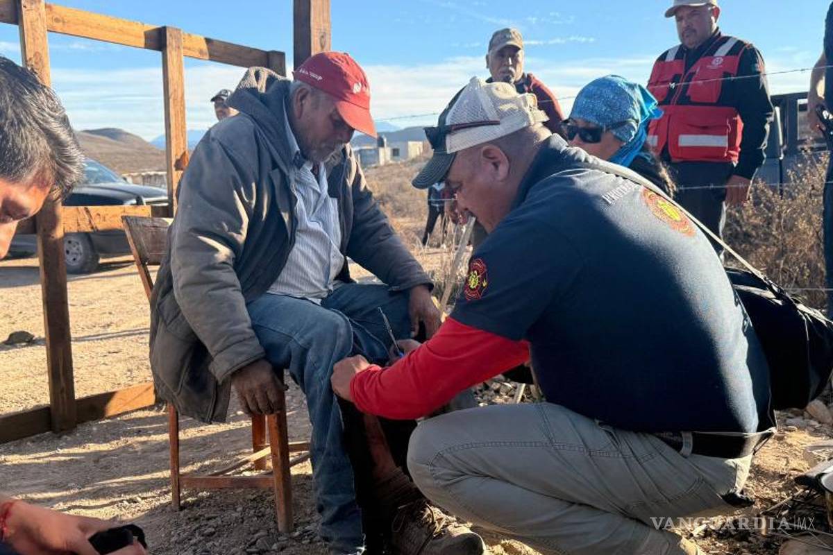 Localizan con vida a campesino extraviado en General Cepeda