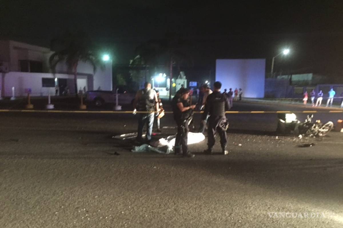 Se mata motociclista en Ciudad Lerdo por no usar casco