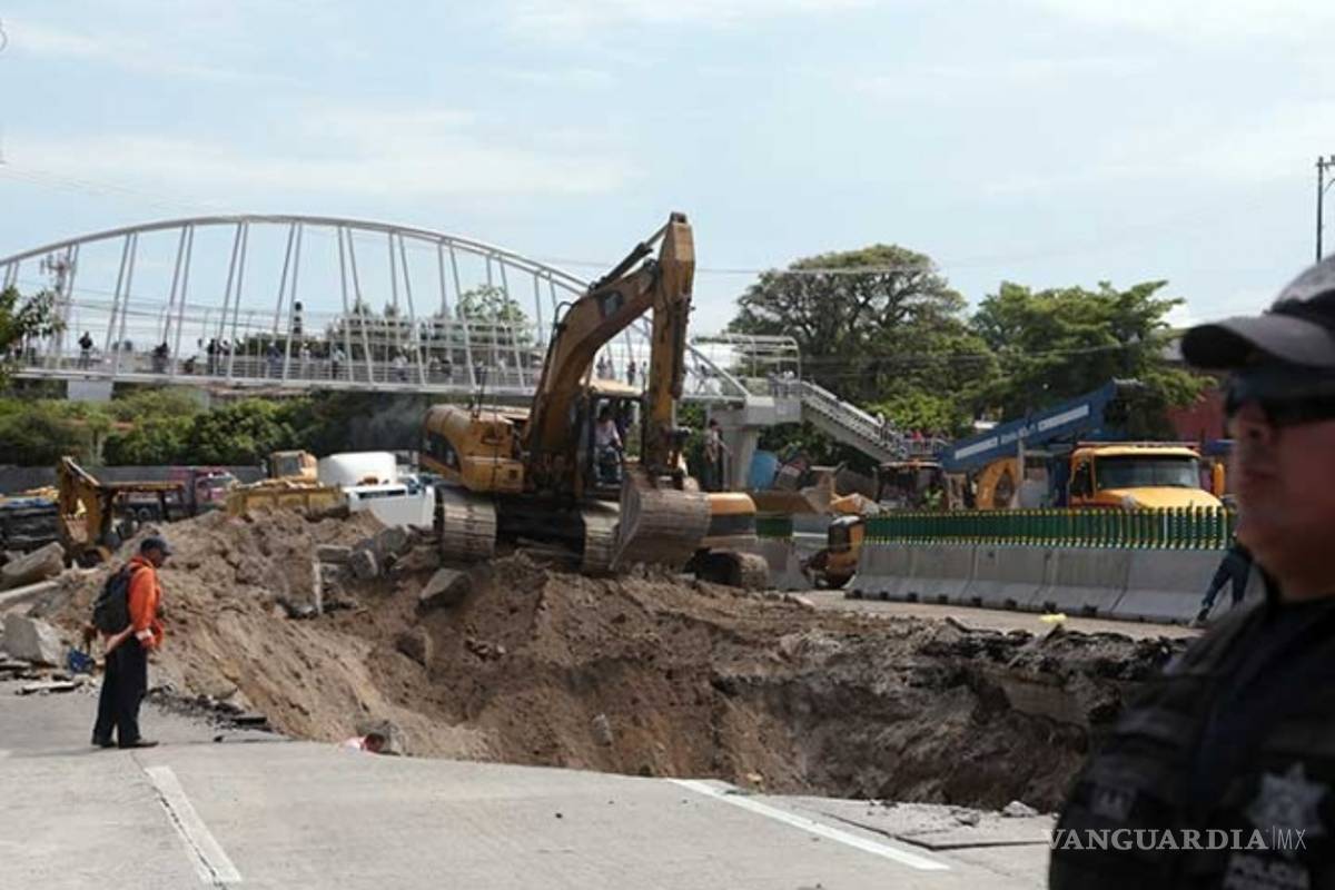 Suspenden tránsito de vehículos de carga en Paso Express por reparaciones