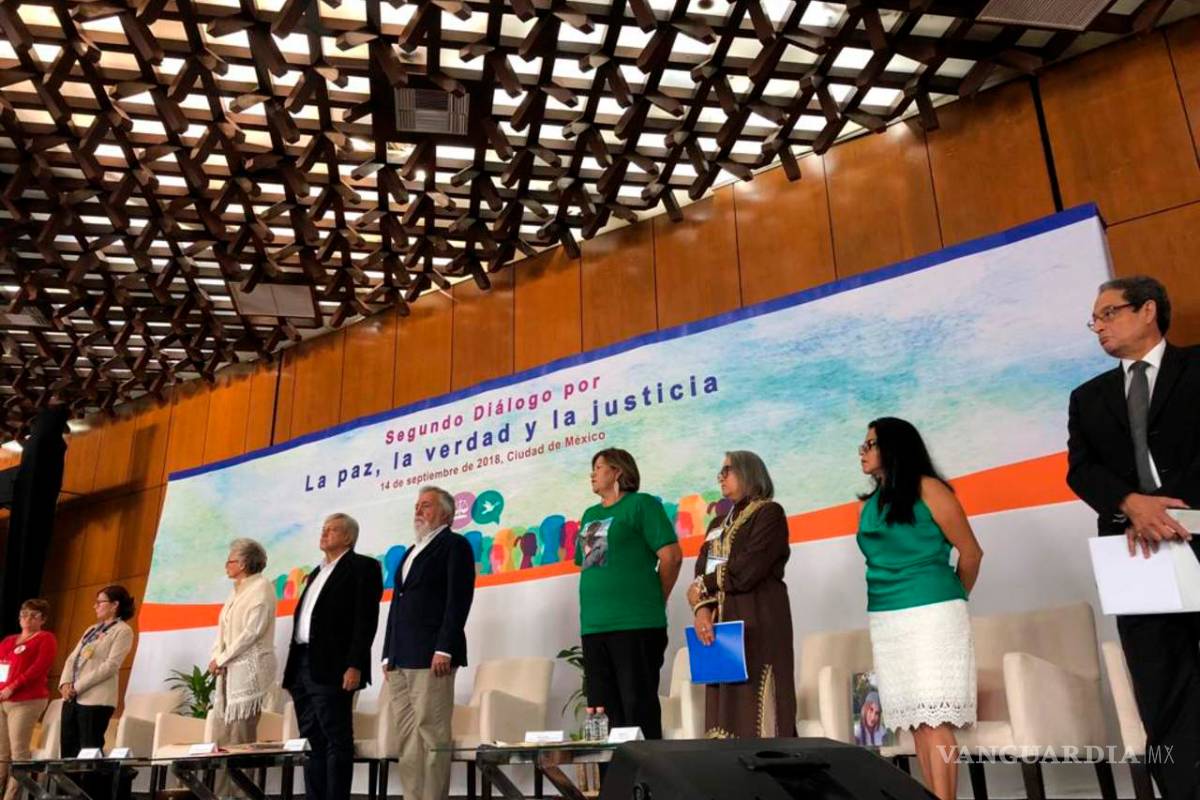 $!A gritos exigen justicia para desaparecidos a Sicilia y AMLO