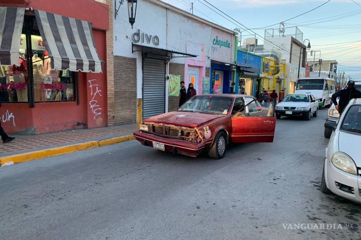 Arrollan a octogenario en la Zona Centro de Ramos Arizpe