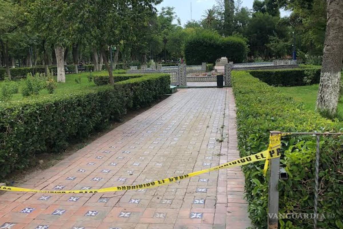 $!Centro de Saltillo sin mucha afluencia en primer domingo de reactivación