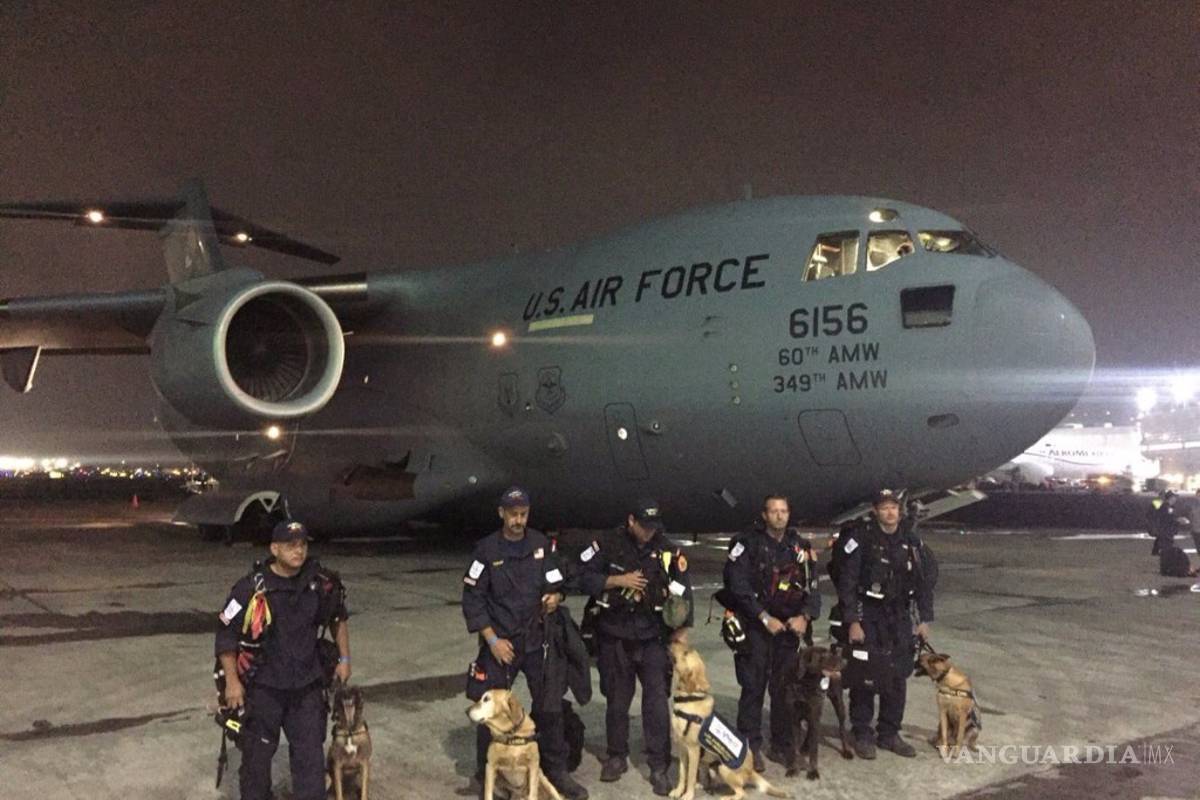 Brigadistas internacionales ya apoyan en rescates por sismo