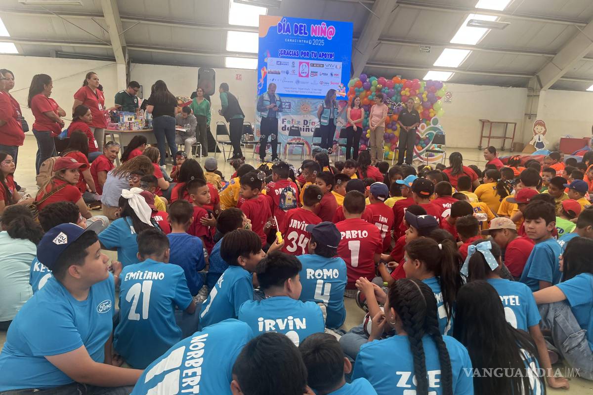 Celebra a los niños Canacintra Coahuila Sureste