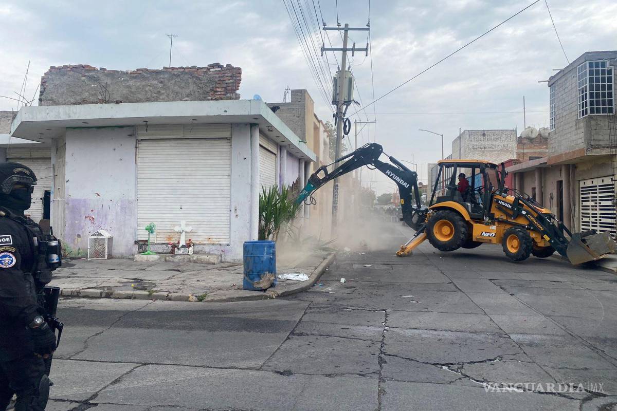 Descubren túnel que conectaba locales y era usado por grupo delictivo para escapar en Guanajuato
