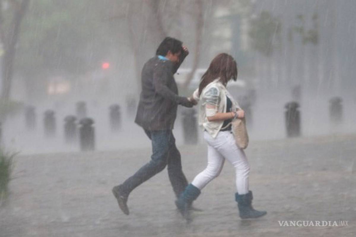 Se pronostican fuertes lluvias en Coahuila y Tamaulipas