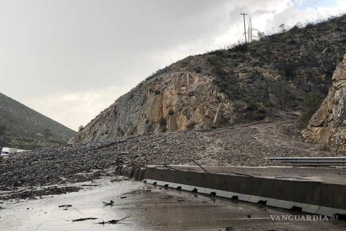 Abren circulación parcial en autopista Los Chorros-Saltillo