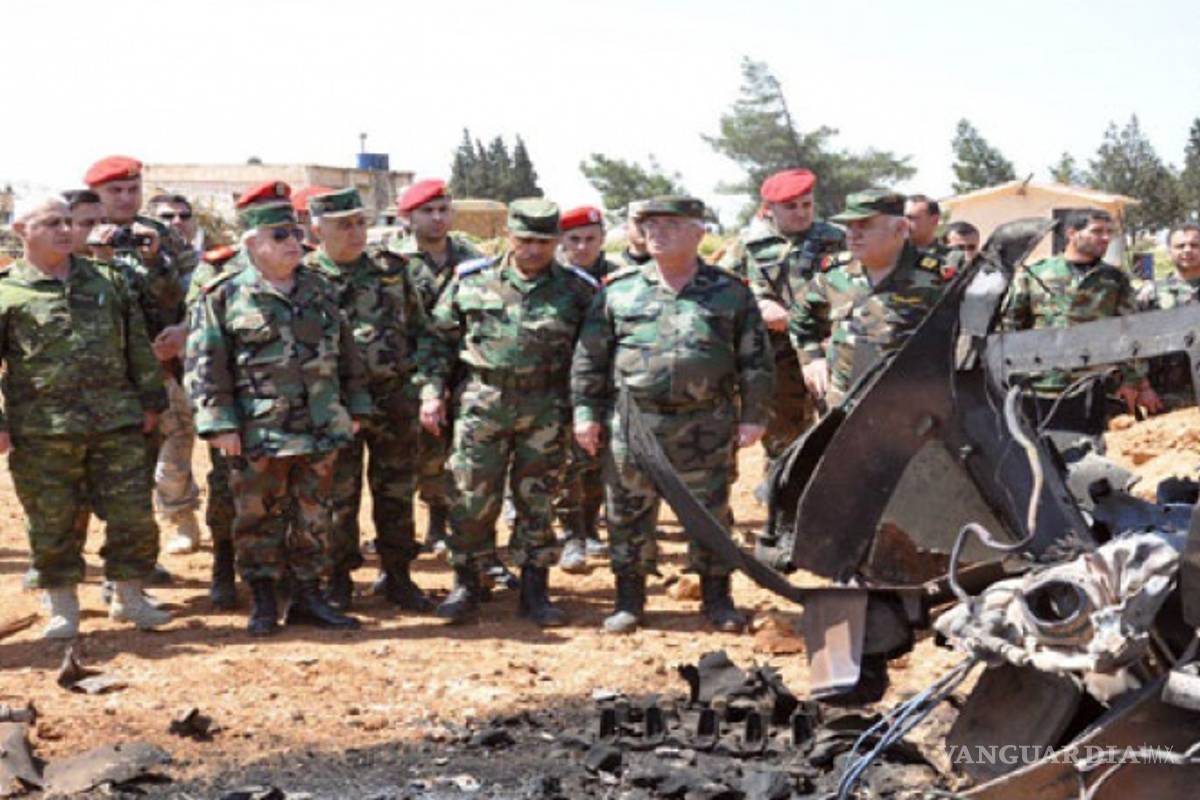 Gobierno sirio hace recuento de daños tras ataque a base aérea