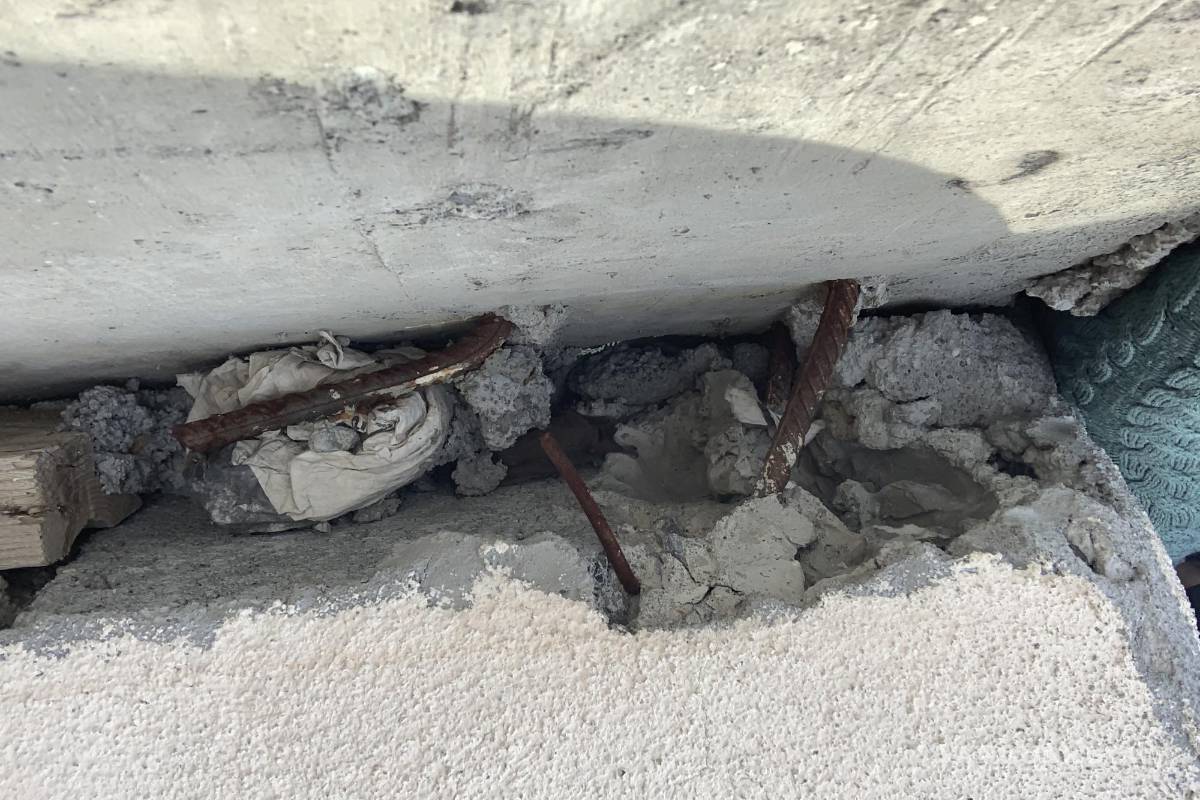 Terraplén del Mirador de Saltillo se cuartea