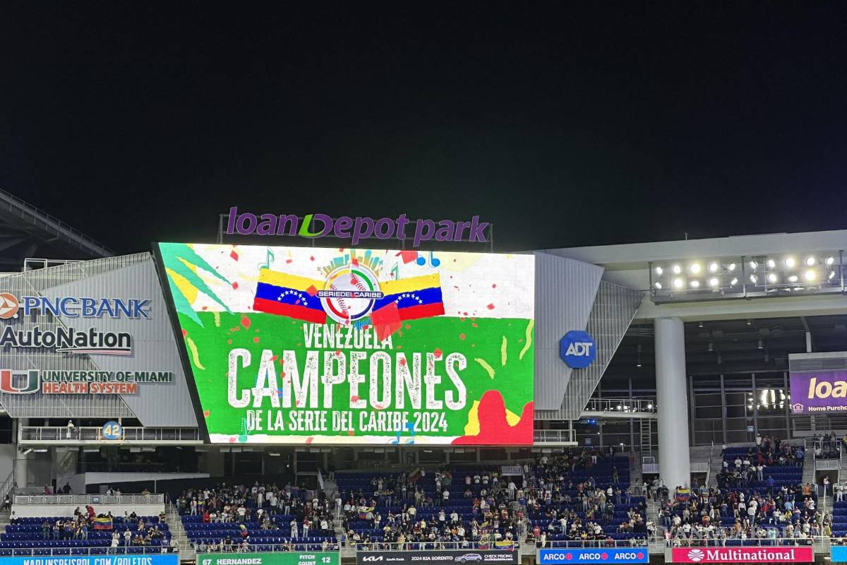 ¡Venezuela conquista la Serie del Caribe! ‘Blanquean’ 3-0 a República Dominicana y son monarcas en Miami